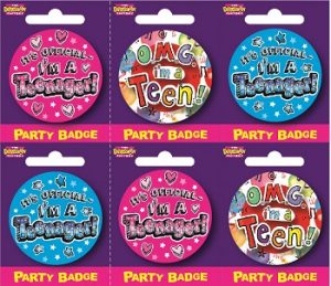 Teenager Small Badge 55mm