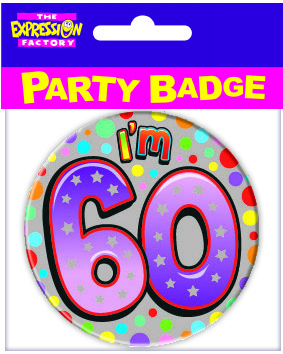 60 Medium Badge