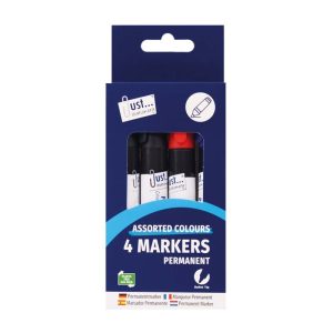 Permanent Marker Pen 4 Pack