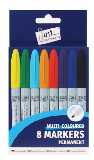 Permanent Marker Pen 8 Pack