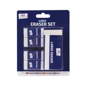 Pencil Eraser 5 Pack