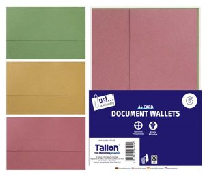 A4 Document Wallets Card