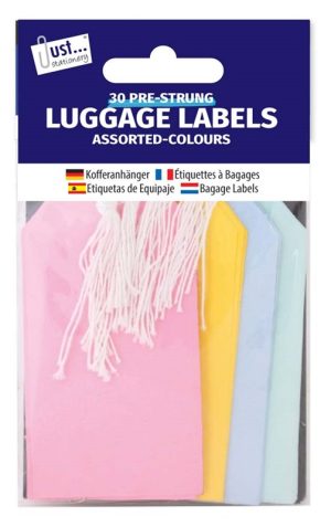 Tie On Luggage Label