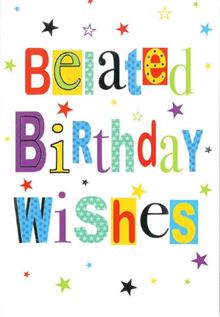 Belated Greeting Cards