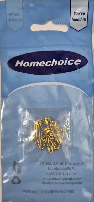Safety Pins Gold