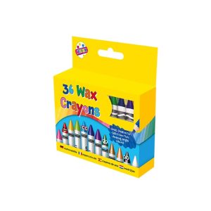 Wax Crayons 36 Pack