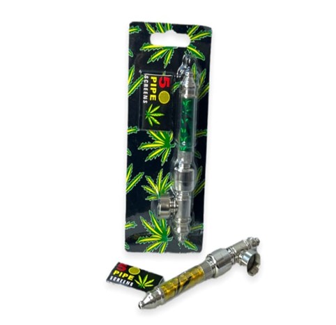 Metal Pipe with Screen Large