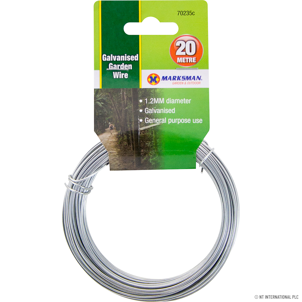 1.2mm x 20m Galvanised Garden Wire