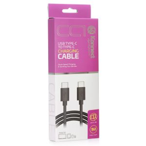 C to C, 2.1amp, Cable 1m