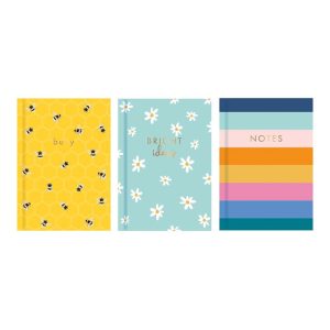 A5 Hardback Notebook Brights Design