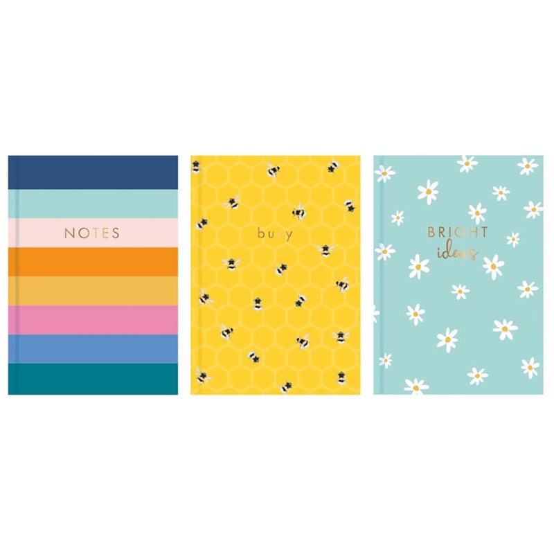 A4 Hardback Notebook Brights Design