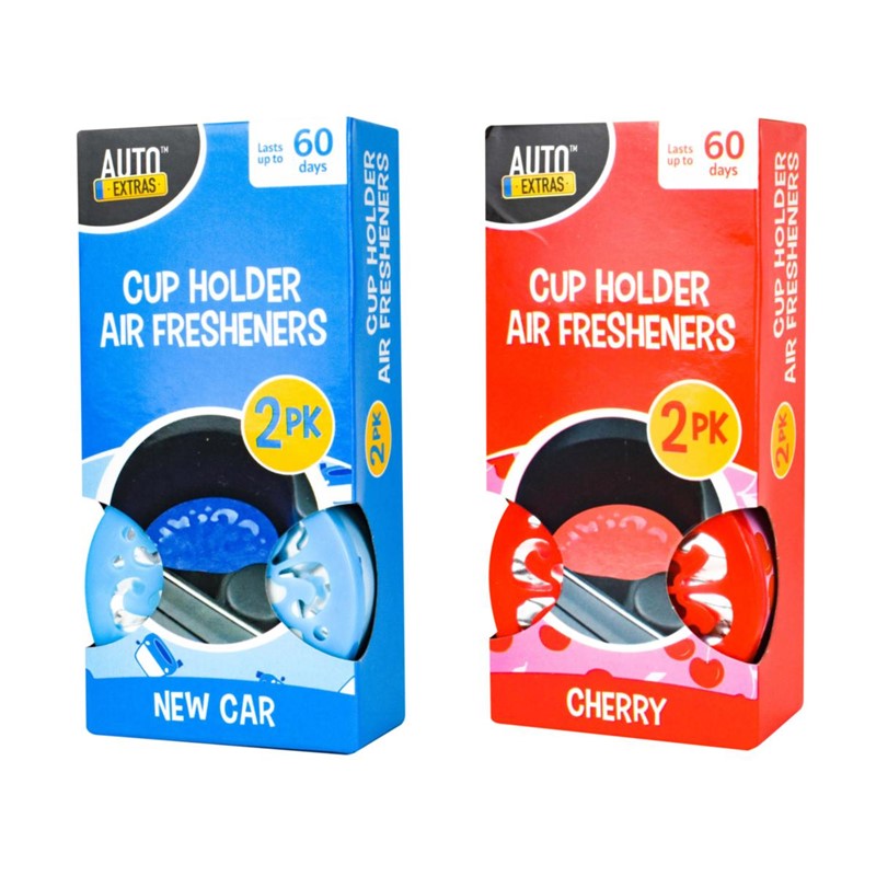 Car Cup Holder Air Freshener 2 Pack