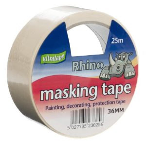 36mm X 25m (1.5") Masking Tape