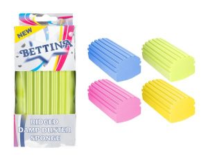 Ridged Damp Duster Sponge